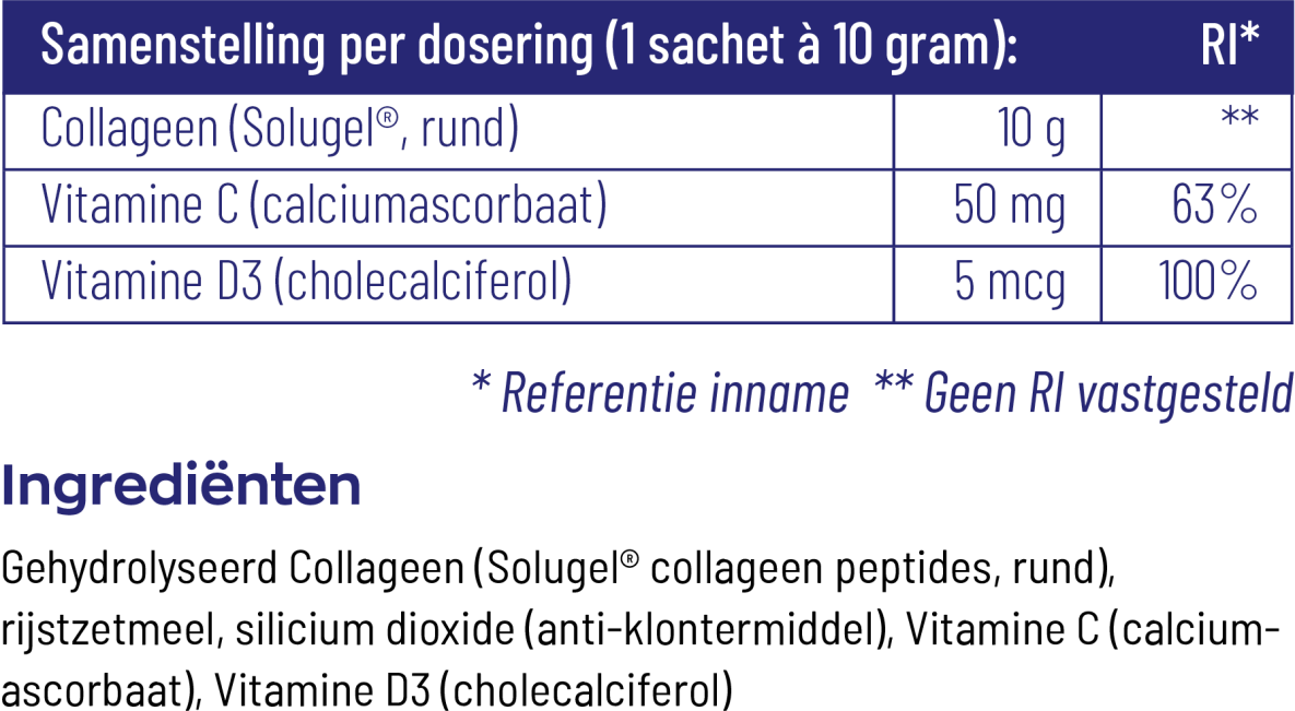 Vitakruid Collageen Solugel® sachets