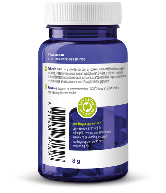 Vitakruid Vitamine K2 100 mcg