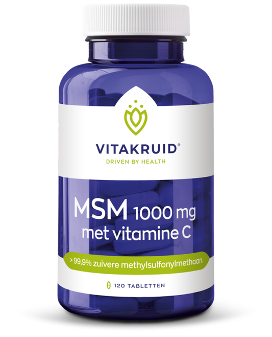 Vitakruid MSM 1000 mg met vitamine C